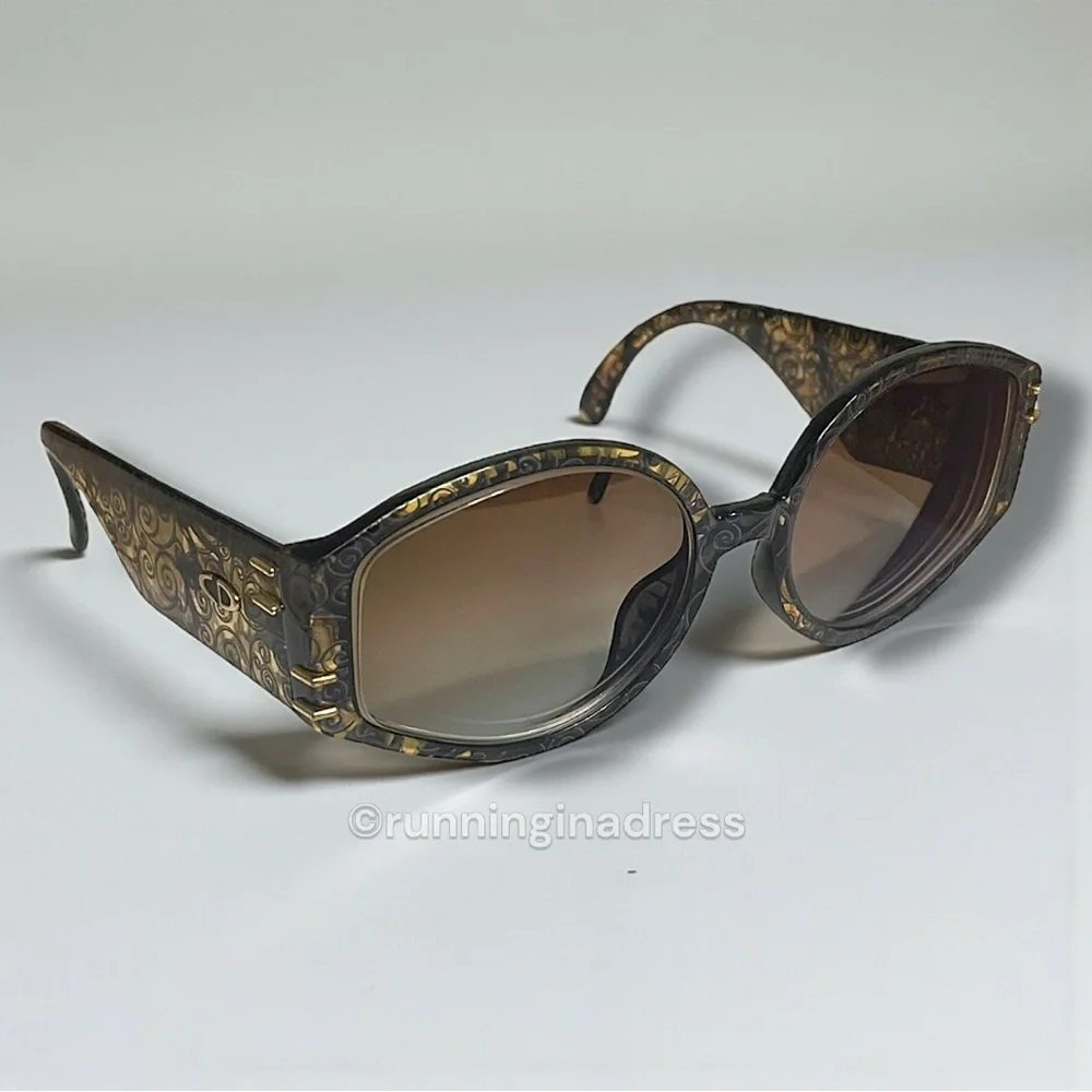 Vintage Christian Dior Logo Optyl Sunglasses 2603A 50 - Picture 5 of 15